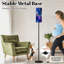 Lampe sur pied en fausse pierre de marbre bleue, veines de paillettes dorées, abstrait, sur pied, à intensité variable, moderne, avec télécommande, interrupteur au pied, abat-jour, abat-jour haut, lampe de coin pour le salon, la chambre et le bureau
