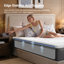 Matelas Queen 12 po en mousse à mémoire de forme et gel rafraîchissant au charbon, support moyen, avec housse amovible-2017774080-2017774081