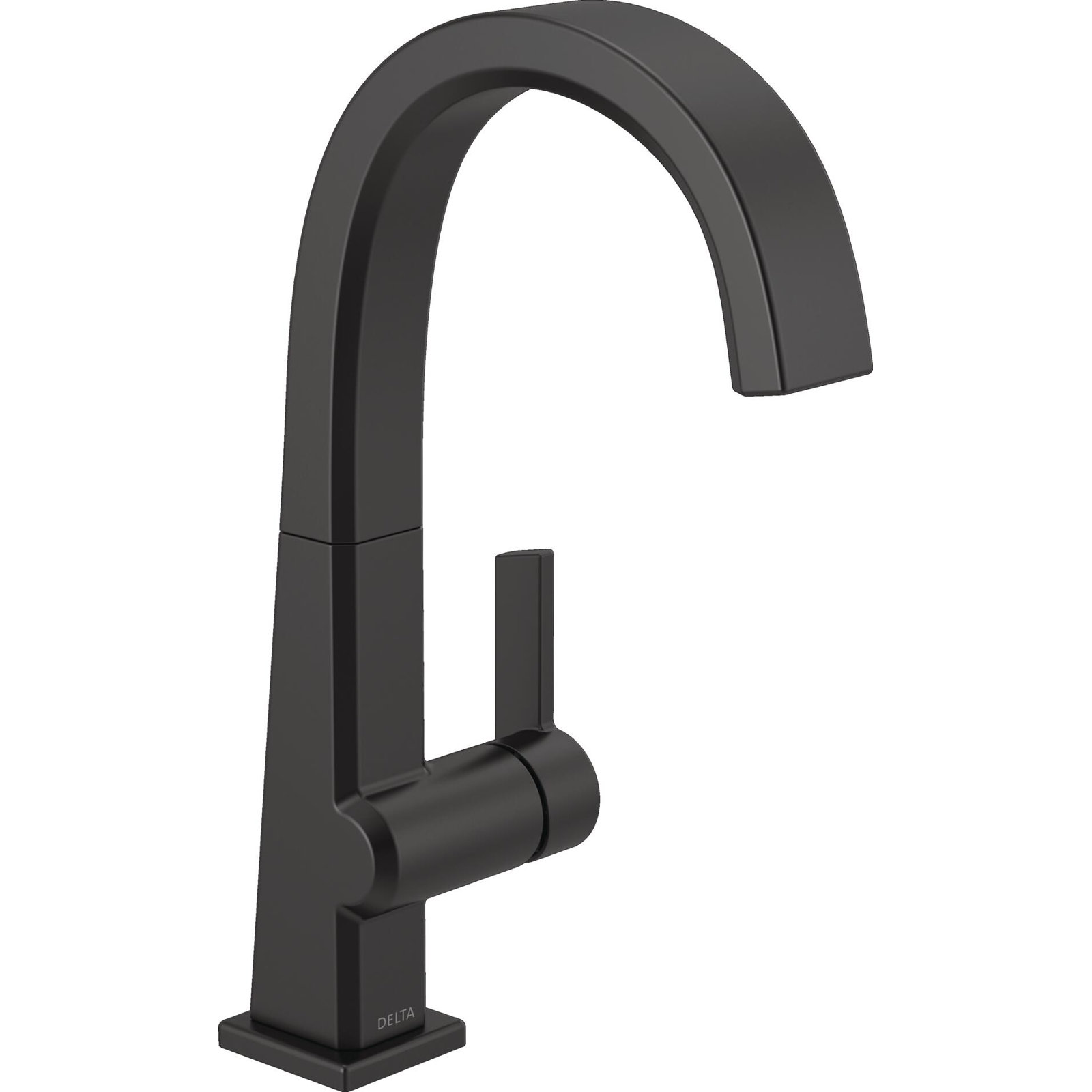 Pivotal Bar Faucet, Matte Black