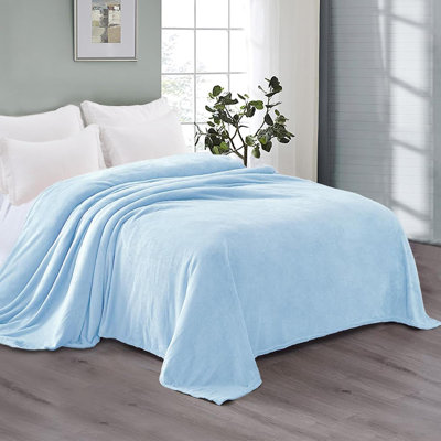 Fleece Blanket Twin Size For Bed, Super Soft And Warm, All Season Use, Cozy, Plush, Lightweight, ,