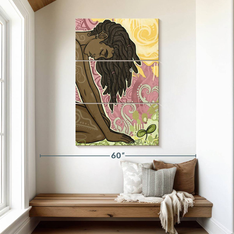 Dayo, 50" H x 32" W