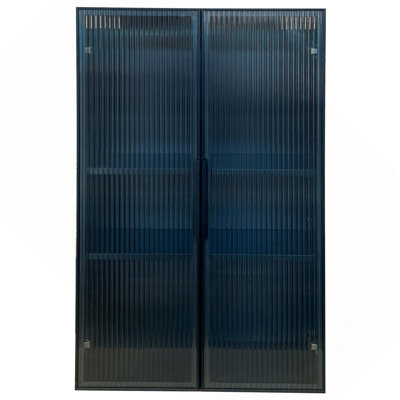 Wall Mounted Bathroom Kitchen Storage Cabinet With Glass Door