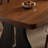 Solid wood rectangular pine dining table-2041895658
