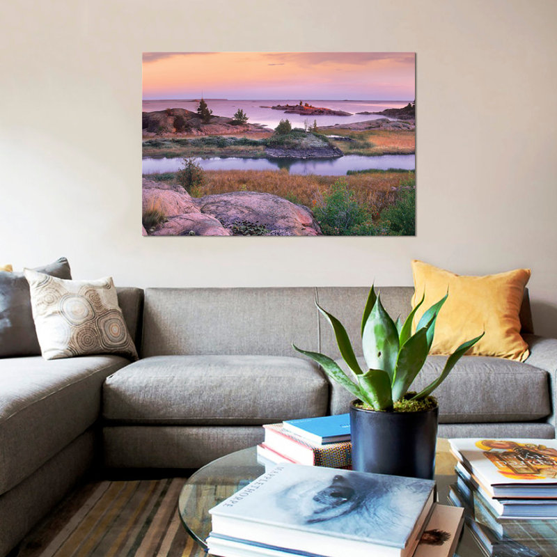 Chikanish Creek, parc provincial Killerney, Ontario, Canada par Tim Fitzharris - reproduction, H 18 po x l 26 po x P 1,5 po