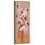 «Playful Flamingo Group» dans des couleurs pastel modernes - reproduction d'art sur toile encadrée-2111955687-2111955610