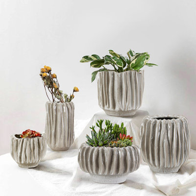 Pots / jardinières Rippled Haven