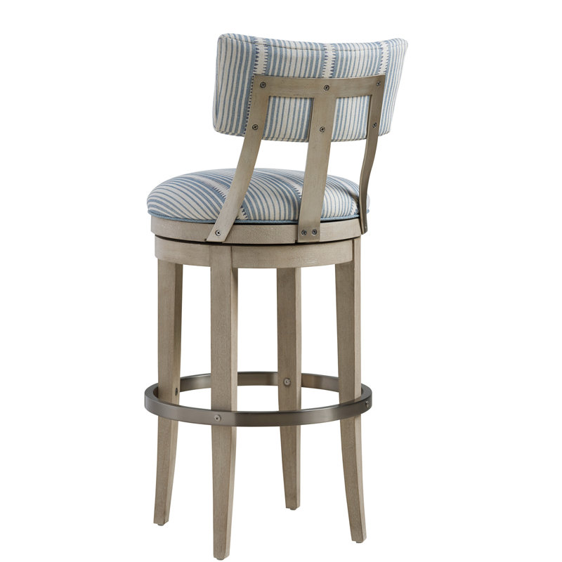 5 - Piece Dining Set, Blue, Bar Stool (30" Seat Height)
