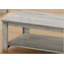 Ensemble de table, ensemble de 3 pièces, café, bout, côté, décor, salon, stratifié gris, transitionnel