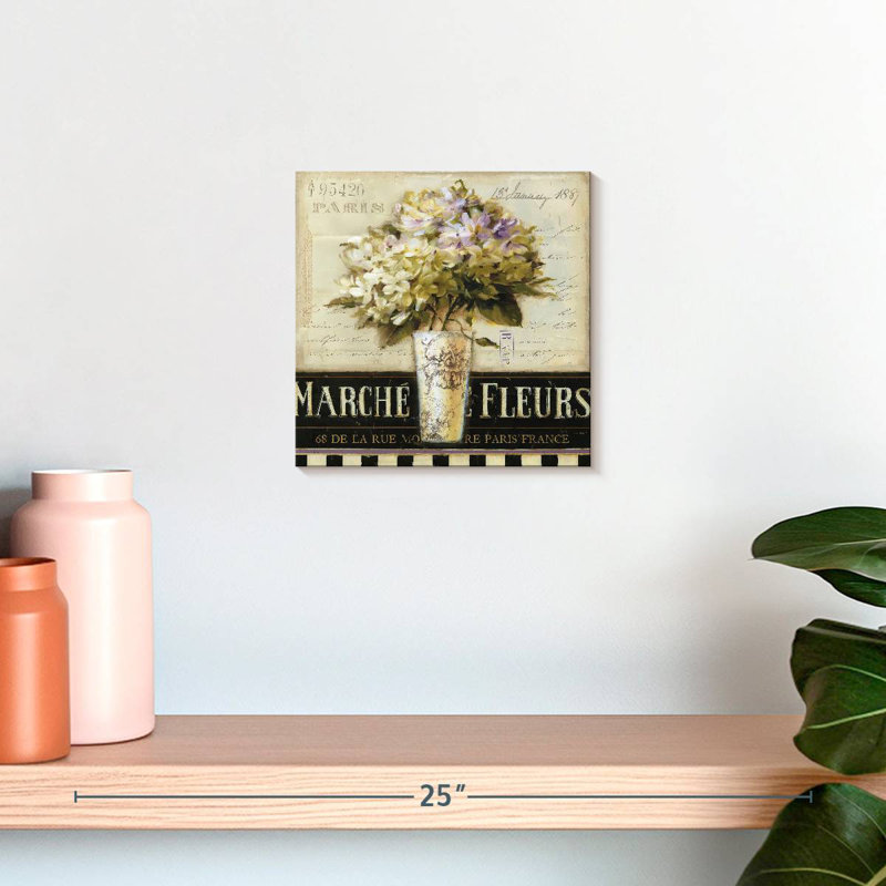 Harnek Marche De Fleurs I, 10" H x 10" W