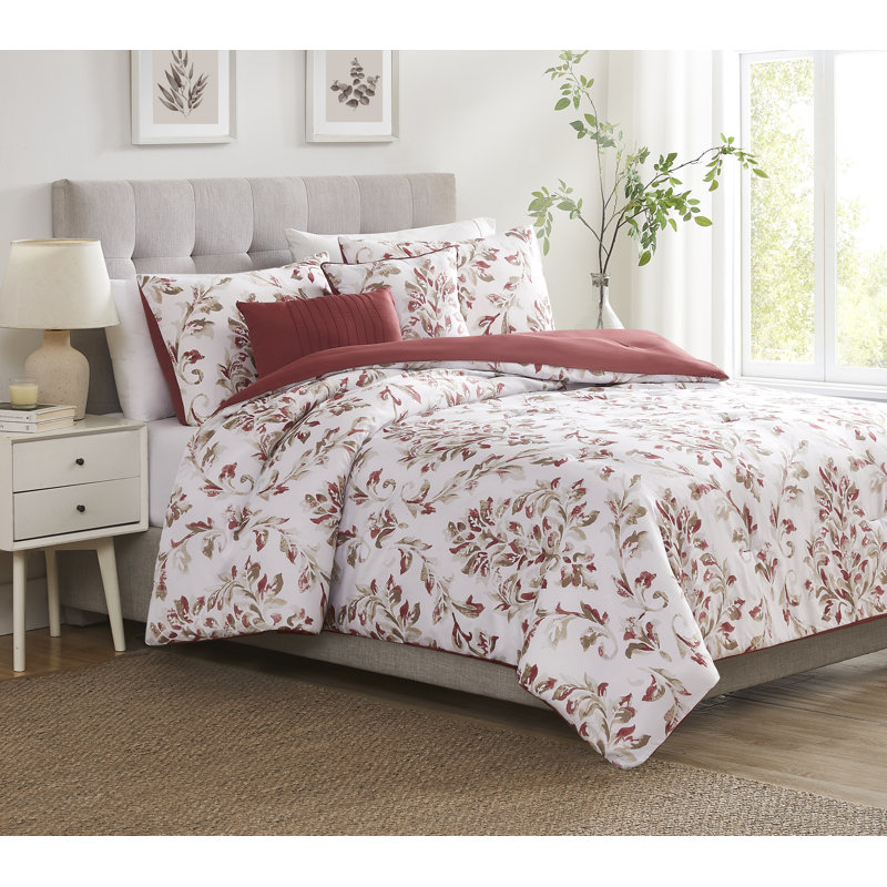 Ensemble d'édredon Skylar, Édredon de grand lit + 4 pièces additionnelles