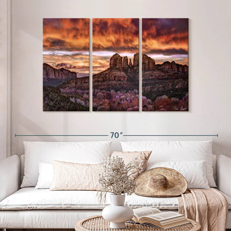 Nicci Pink Morning Glory IV, 32" H x 50" W