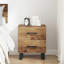 Bedside Cabinet 40 X 35 X 47.5 Cm Engineered Wood-1988152230