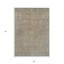 Tapis oriental lavable d'intérieur gris et brun 5 'X 8'