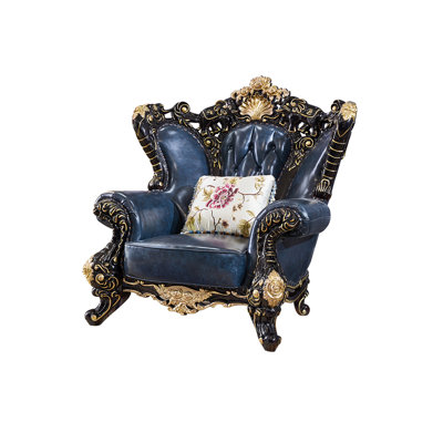 European Light Luxury Chair Upholstered Armchair
