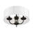 Lampert Linen Blend Semi Flush Mount-1096026158