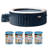 Intex 120 Volt 170 - Jet Vinyl Round Inflatable Hot Tub in Blue
