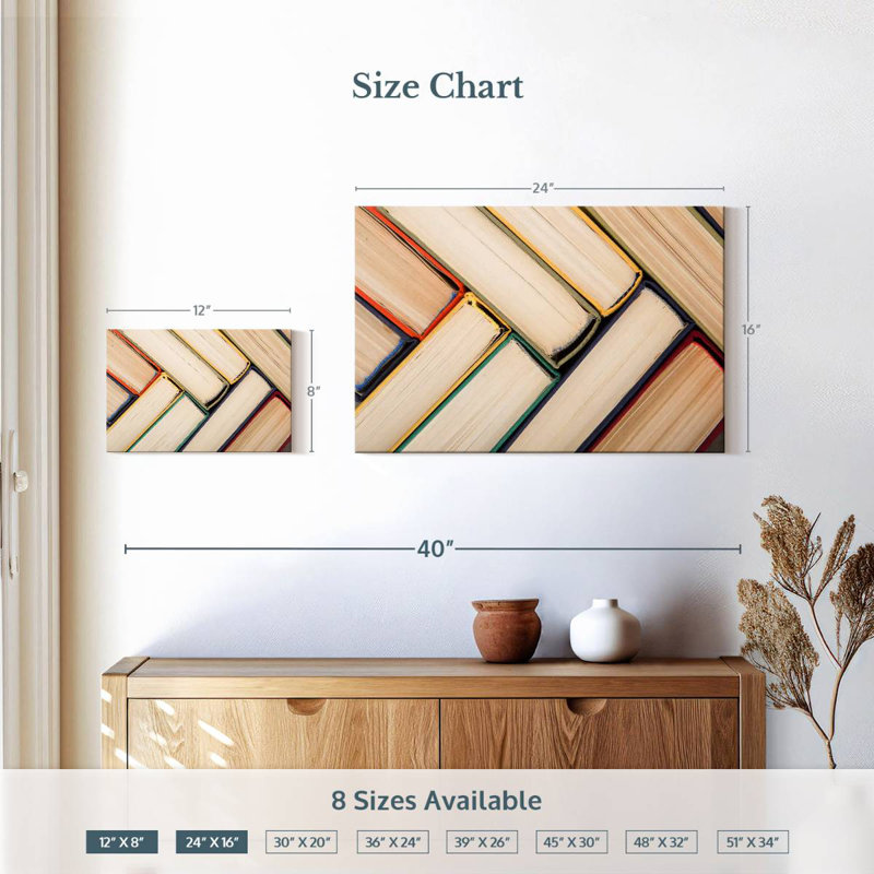 Kerner Books Arrangement, 16" H x 24" W