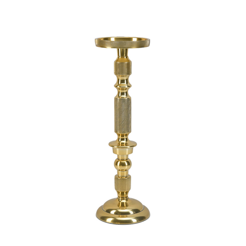 Pilier de table en aluminium, H 12 po x l 3,5 po x P 3,5 po