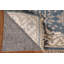 Tapis de couloir bleu Oushak 3x12