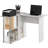 41.14'' W L-Shaped Computer Desk with Bookshelf-782790767