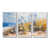 Toile avec cadre flottant blanc