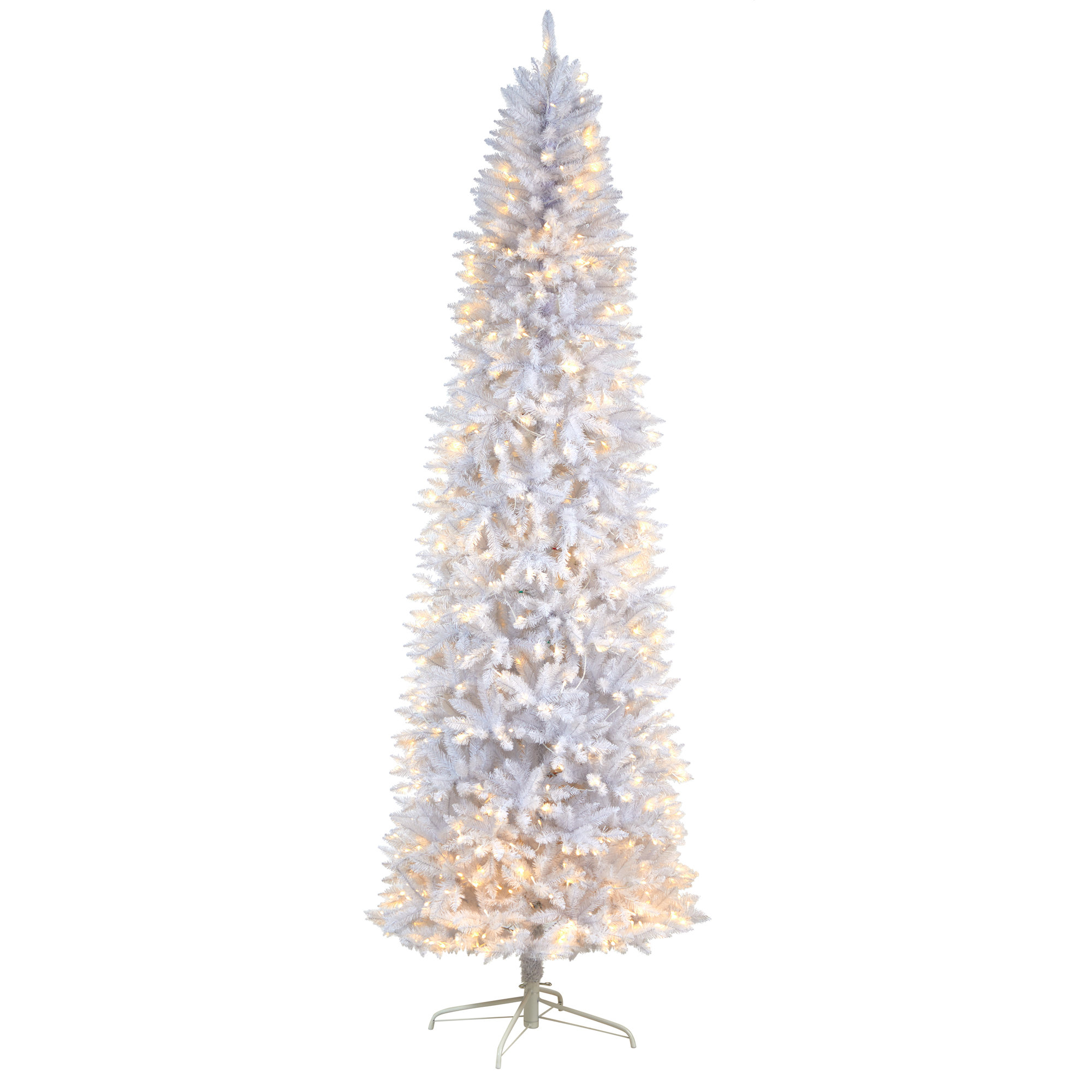 Lighted Artificial Fir Christmas Tree, 9'