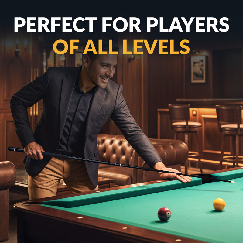 Queue de billard pour table de billard 58 po Hathaway Conquest, Noir