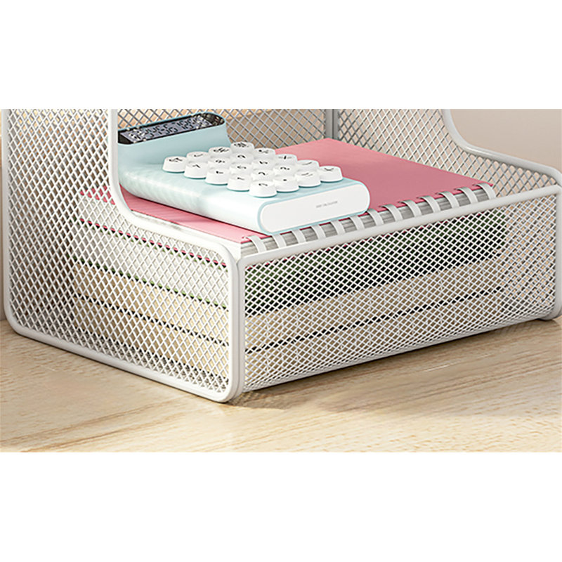 Tablette de bureau, porte-documents de bureau, Blanc