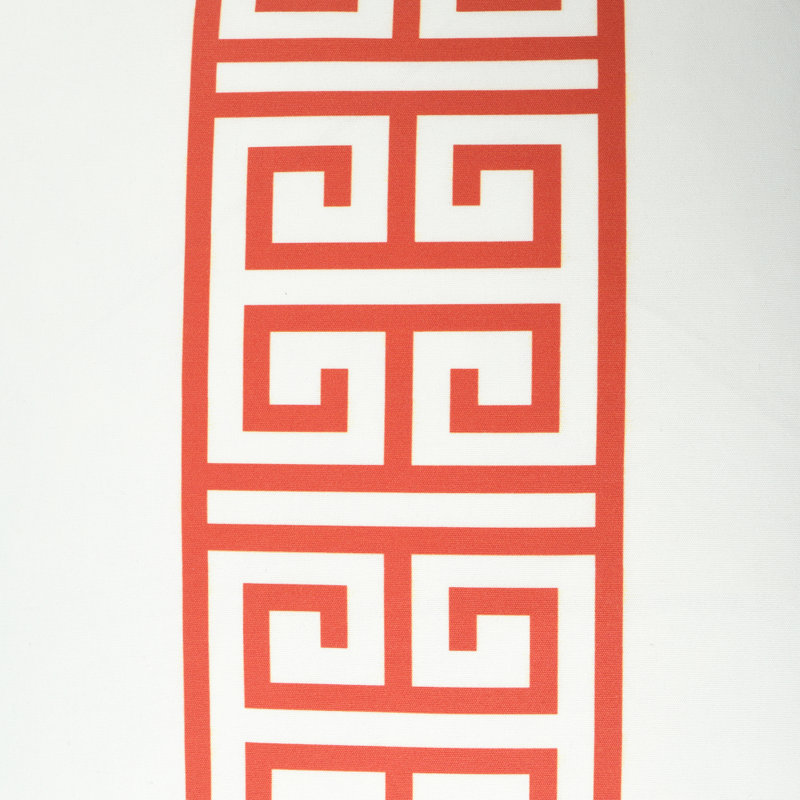 Housse de coussin en lin Dann Foley, Rouge
