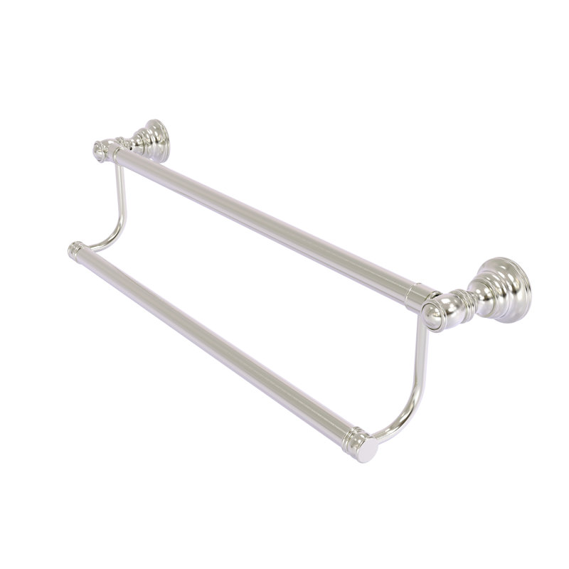 Barre à serviettes murale double 20 "Freyja, Nickel satiné