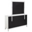 Commode 6 tiroirs avec miroir Loane