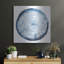 Art mural en métal luxueux «Tree Ring Overlay I» par Grace Popp, 24 po x 24 po
