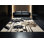 Tapis beige lavable à la machine à motif géométrique d'inspiration mondiale Ortmund Chrysanthemum