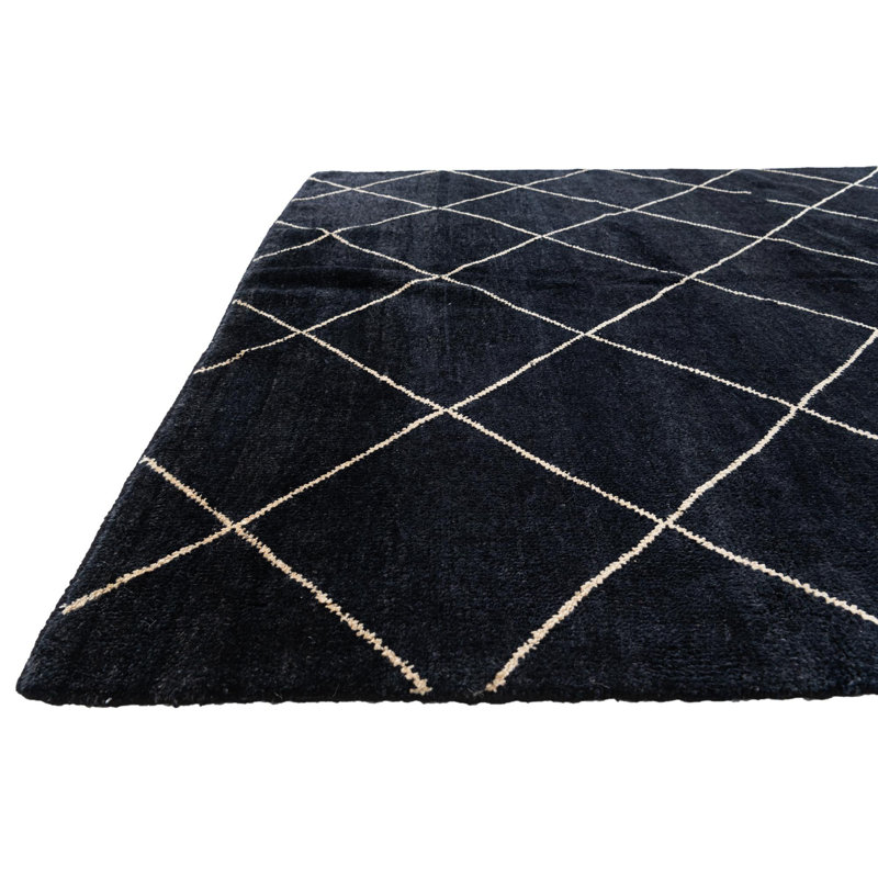 Tapis noir Odle