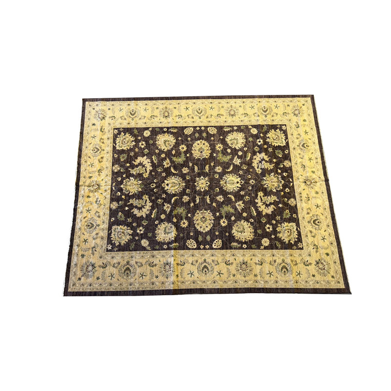 Tapis brun 12 x 14,6 Chobi Peshawar 6712