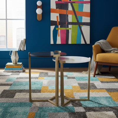 Pedestal Nesting Tables