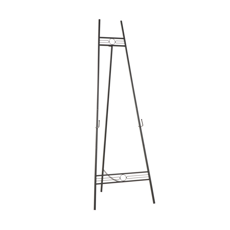 Chevalet en métal pliable Cole & Gray, Noir