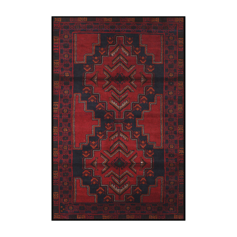 Southwestern Indoor Rug, Rectangle 7' x 9'
