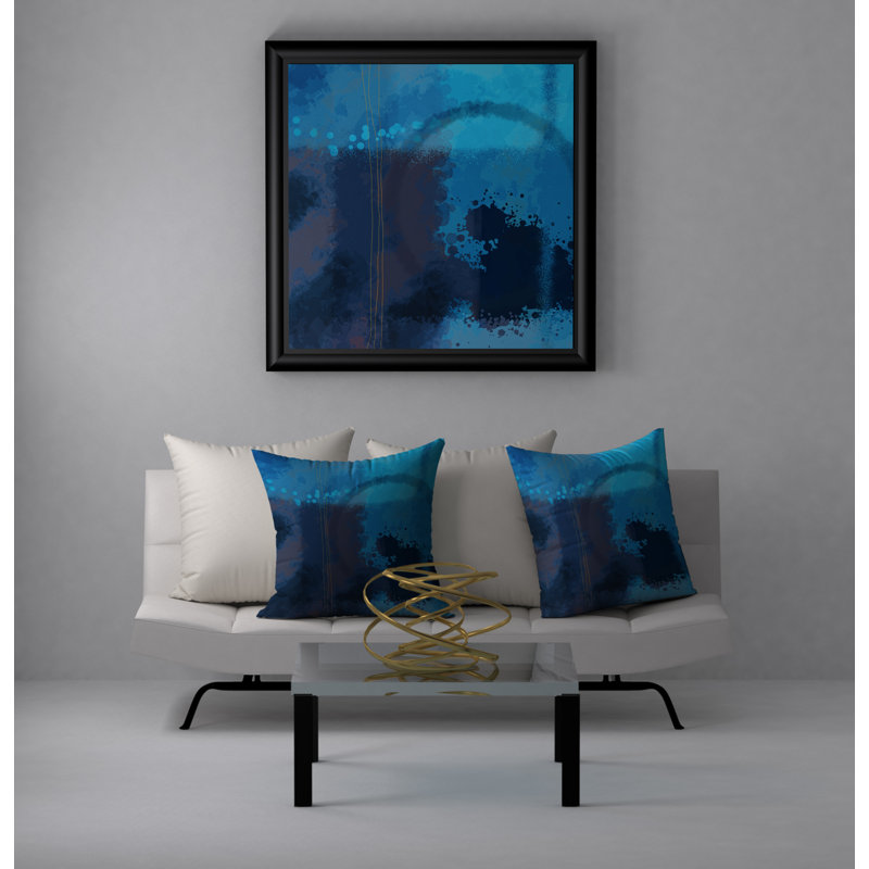 Reversible Throw Pillow, 24" x 24"
