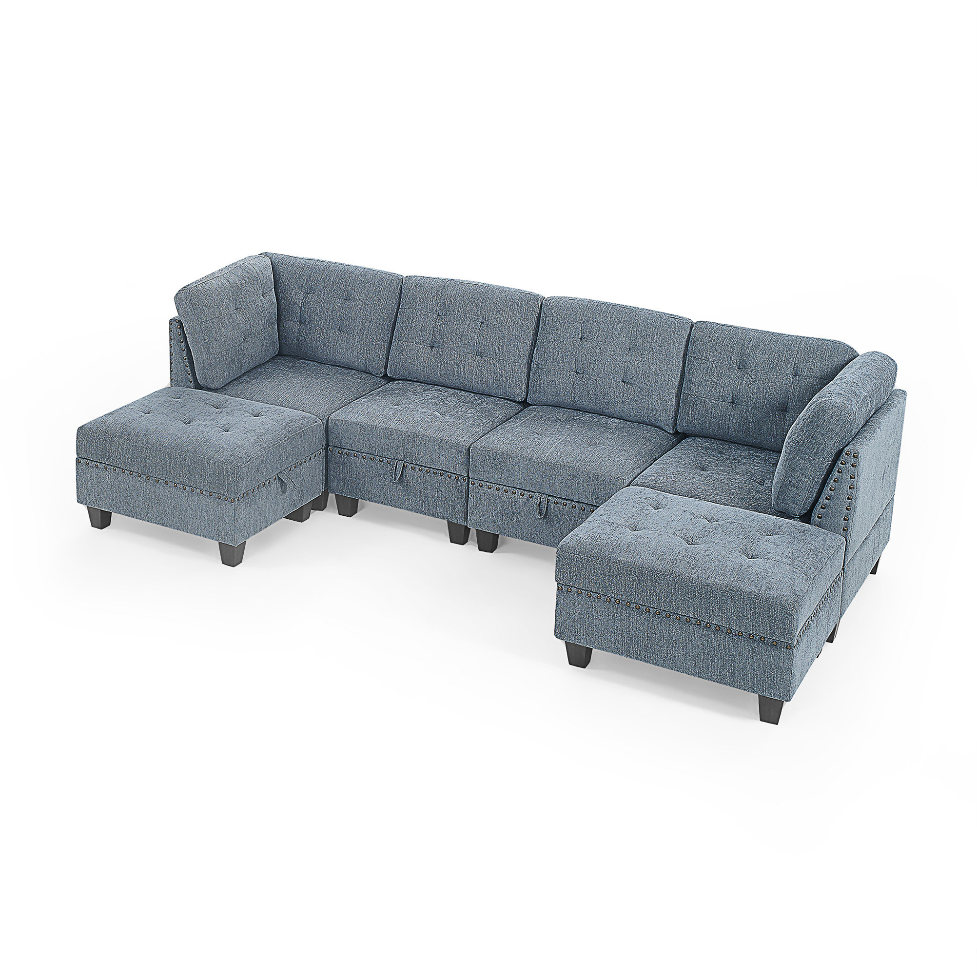 Ceballos U Shape Modular Sectional Sofa Wayfair