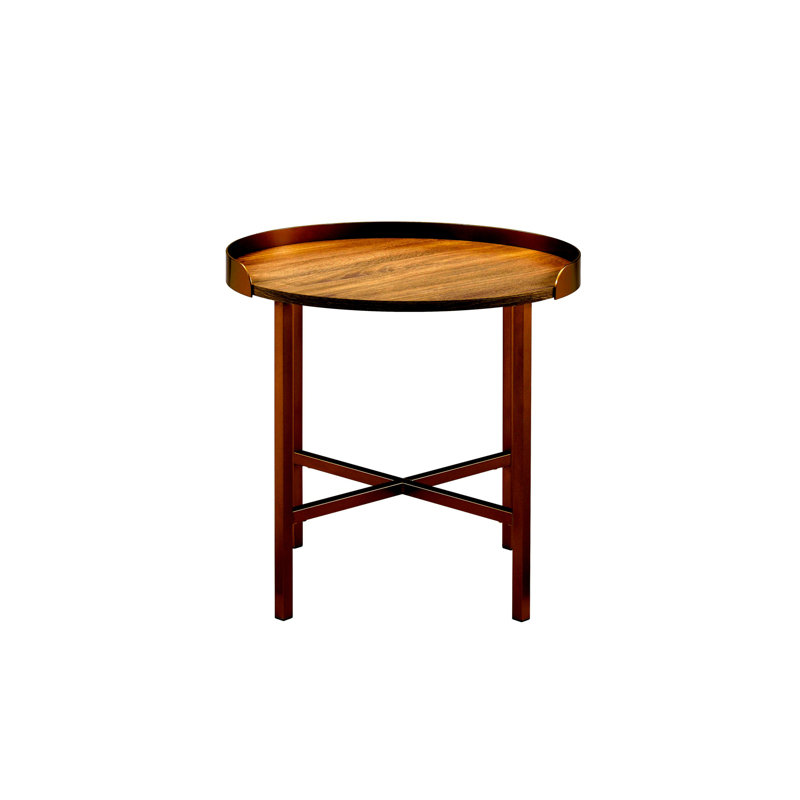 Exquisite Oak End Table With Durable Construction And Versatile Appeal