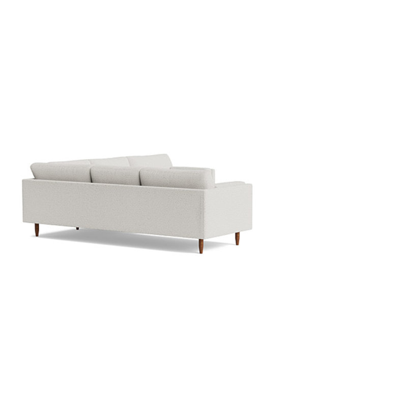 Skinny Fat Sectional, Performance Weave - Natural, Left Hand Facing