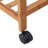 Liev 30.7'' Bamboo Rolling Clothing Rack-1102326724