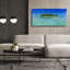  «Tropical Paradise Island» par Epic Portfolio, art mural sur toile, 60 po x 30 po