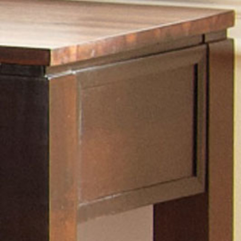 Console en bois massif Deshawndre