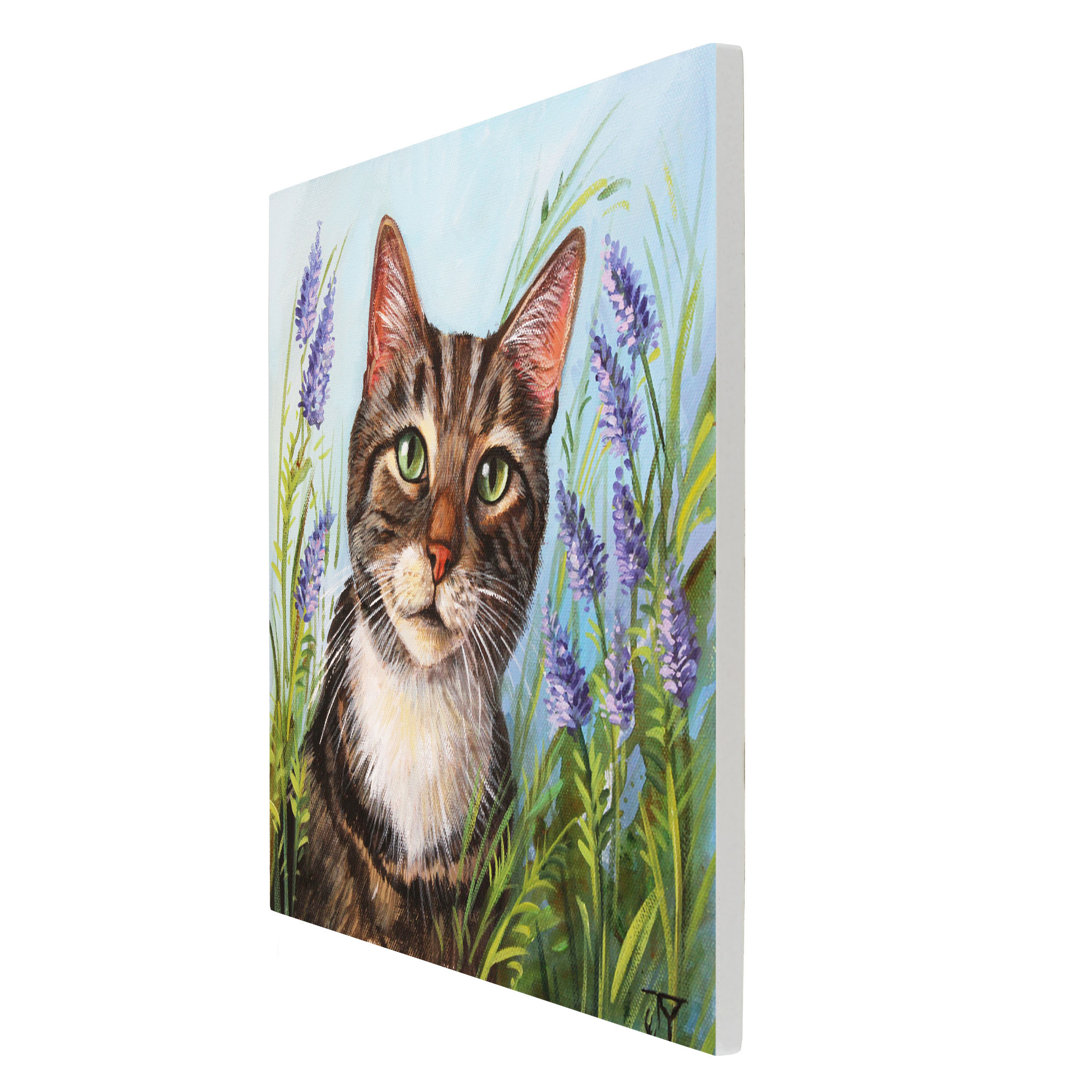 JUDITH YATES LAVENDER TABBY 200X200
