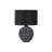 Lighting, Table Lamp, Black Ceramic, Black Shade, Contemporary