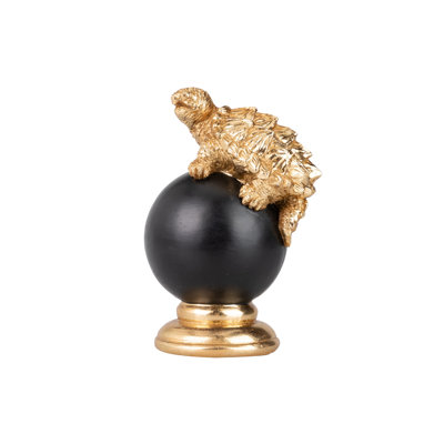 Windemere Turtle in Ball Resin Decoration Figurine