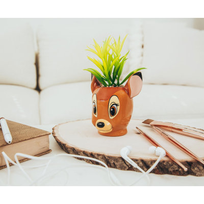 Disney Petite Seedling 6.1'' Faux Succulent in Ceramic Planter
