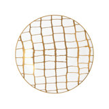 Alligator Bone China Salad/Dessert Plate